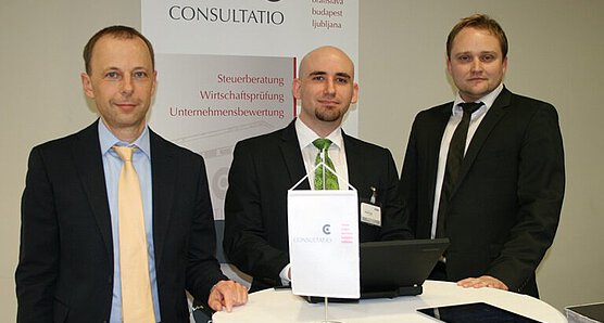 Peter Kopp, Benjamin Böck und Gerd Brunner, Consultatio, CONSULTATIO-Kooperationspartner 