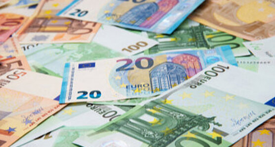 Fixkostenzuschuss Euroscheine