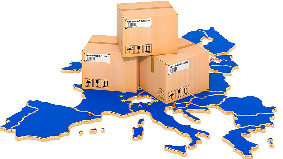 Quelle: shutterstock / 1545302120 Europäische Union Lieferschwelle