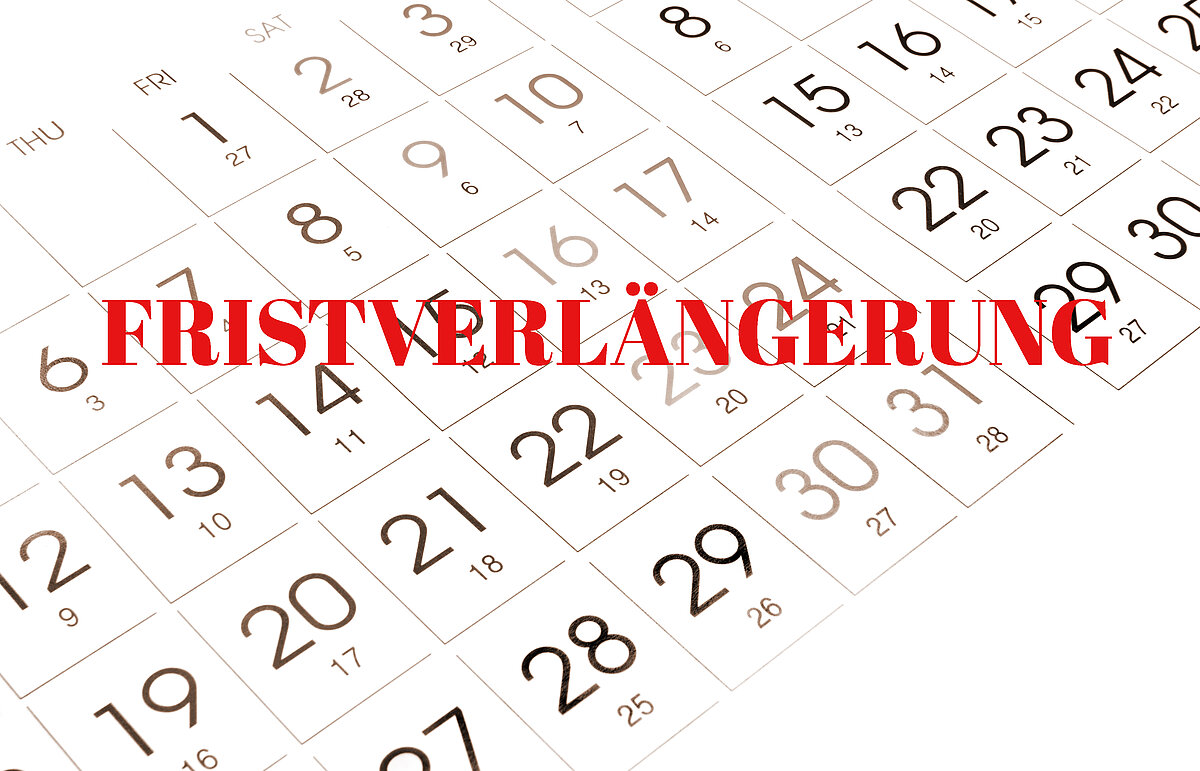 Verlängerung der Fristen für Jahresabschlüsse